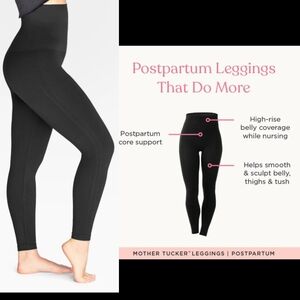 Belly Bandit Mother Tucker PostPartum/Maternity Compression fullLeggings Size L